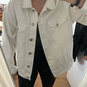 White Jean Jacket